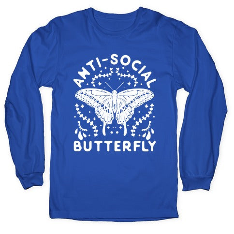 Anti-Social Butterfly Longsleeve Tee